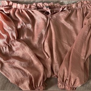 Off the shoulder Charlotte Russ bodysuit